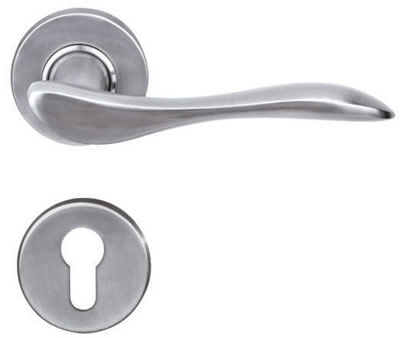 Solid Stainless Steel Lever Handle